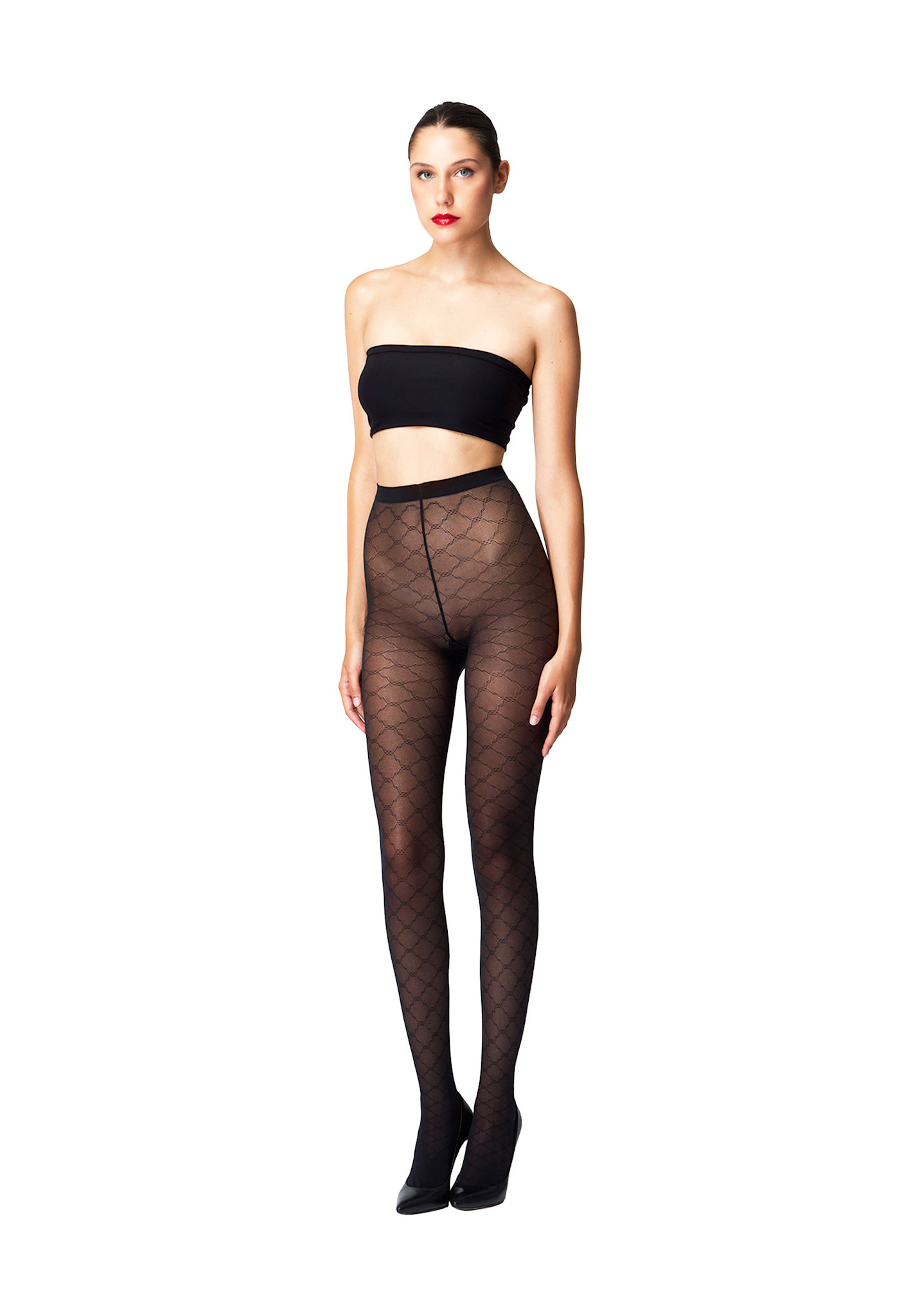 WOLFORD 17631 Sheer Pattern Tights