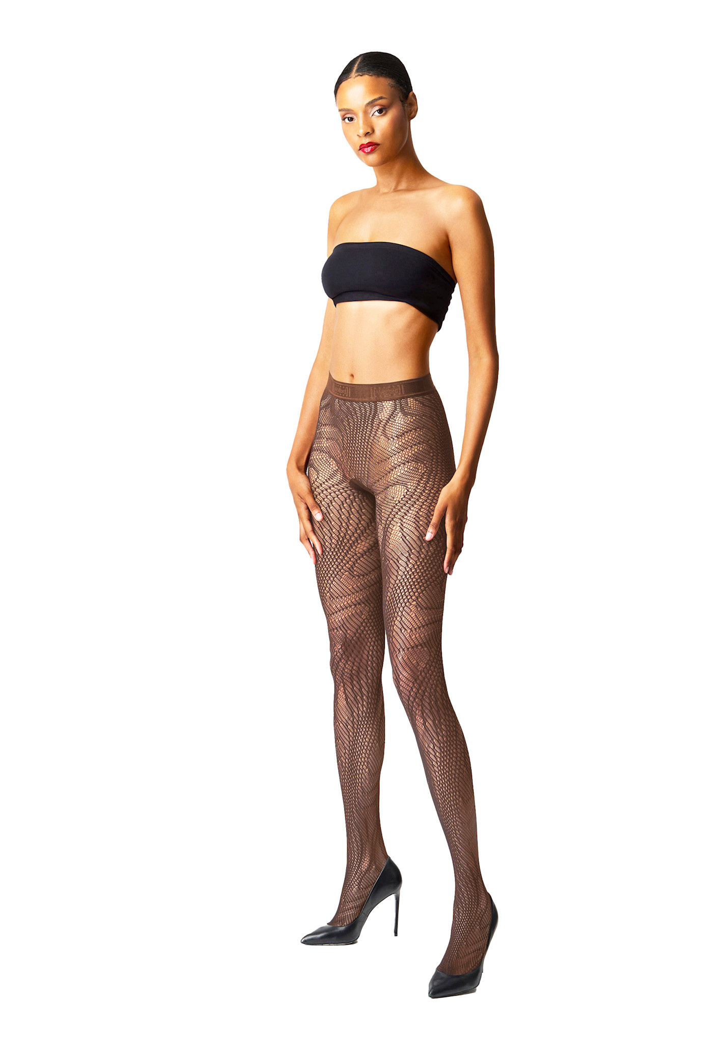 WOLFORD 19456 Snake Net Tights
