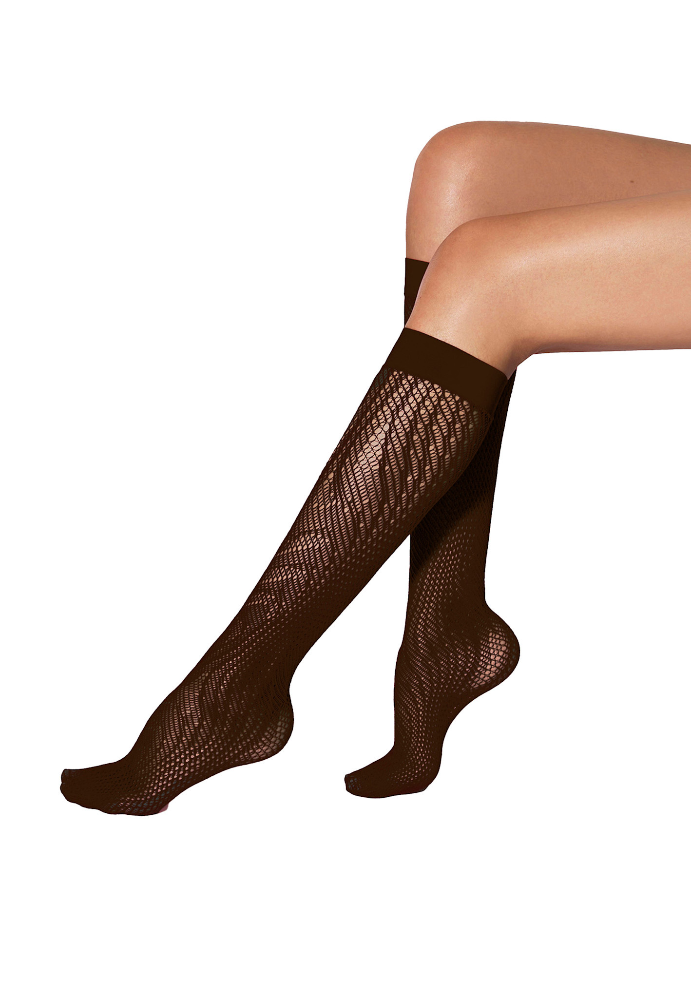 WOLFORD 31591-Snake Net Knee-Highs