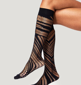 WOLFORD Organic Net Knee-Highs