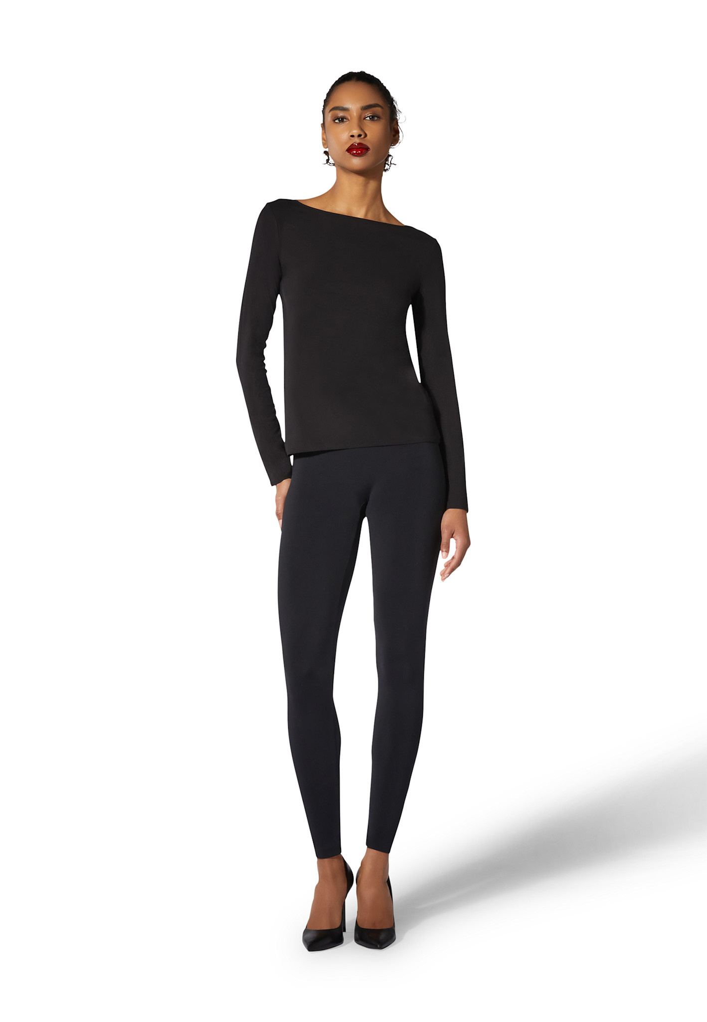 WOLFORD 53336 Pure Top Long Sleeves