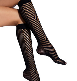 WOLFORD Net Knee-Highs