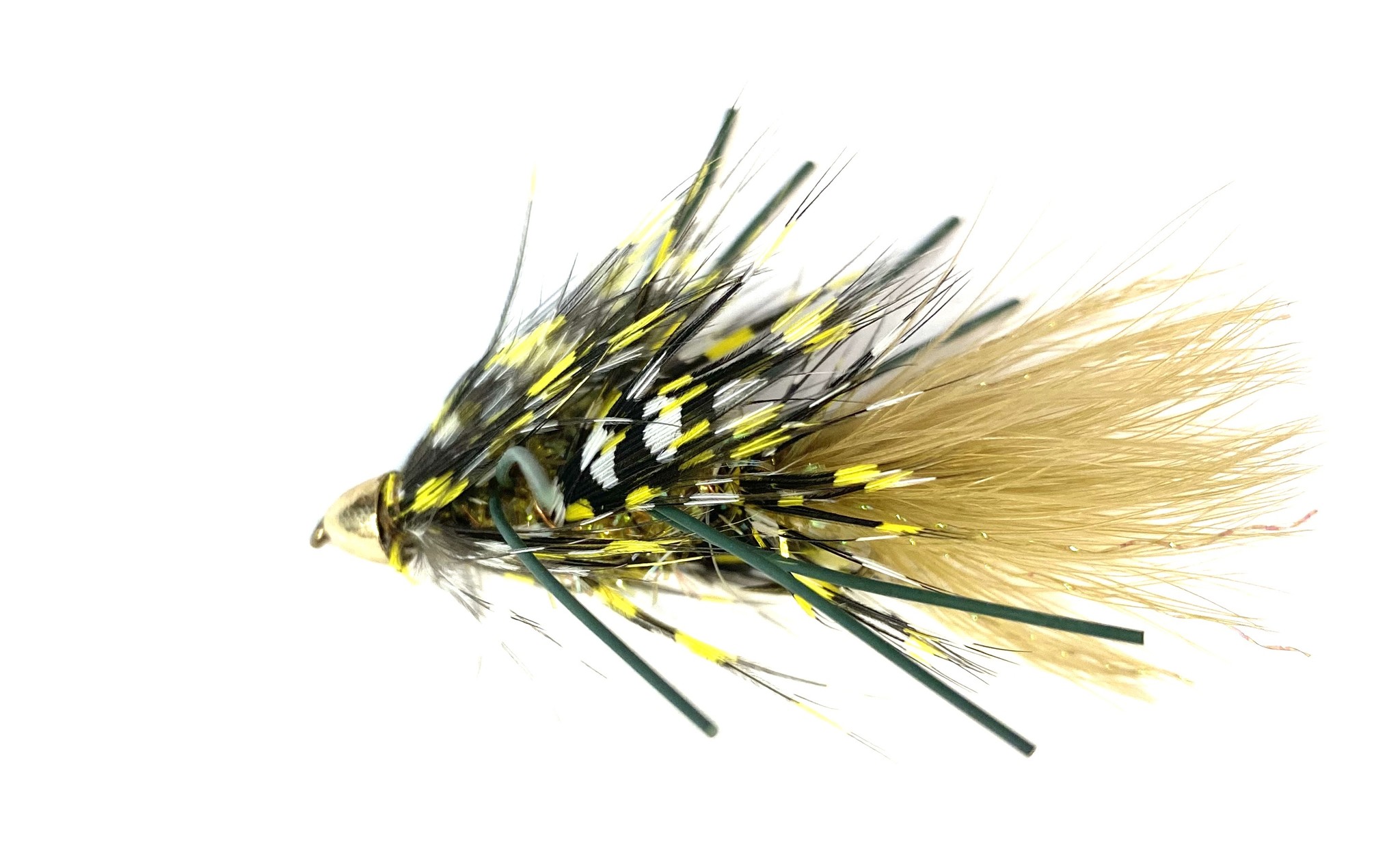 Beldar Rubber Leg, Streamer, Yellow/Black