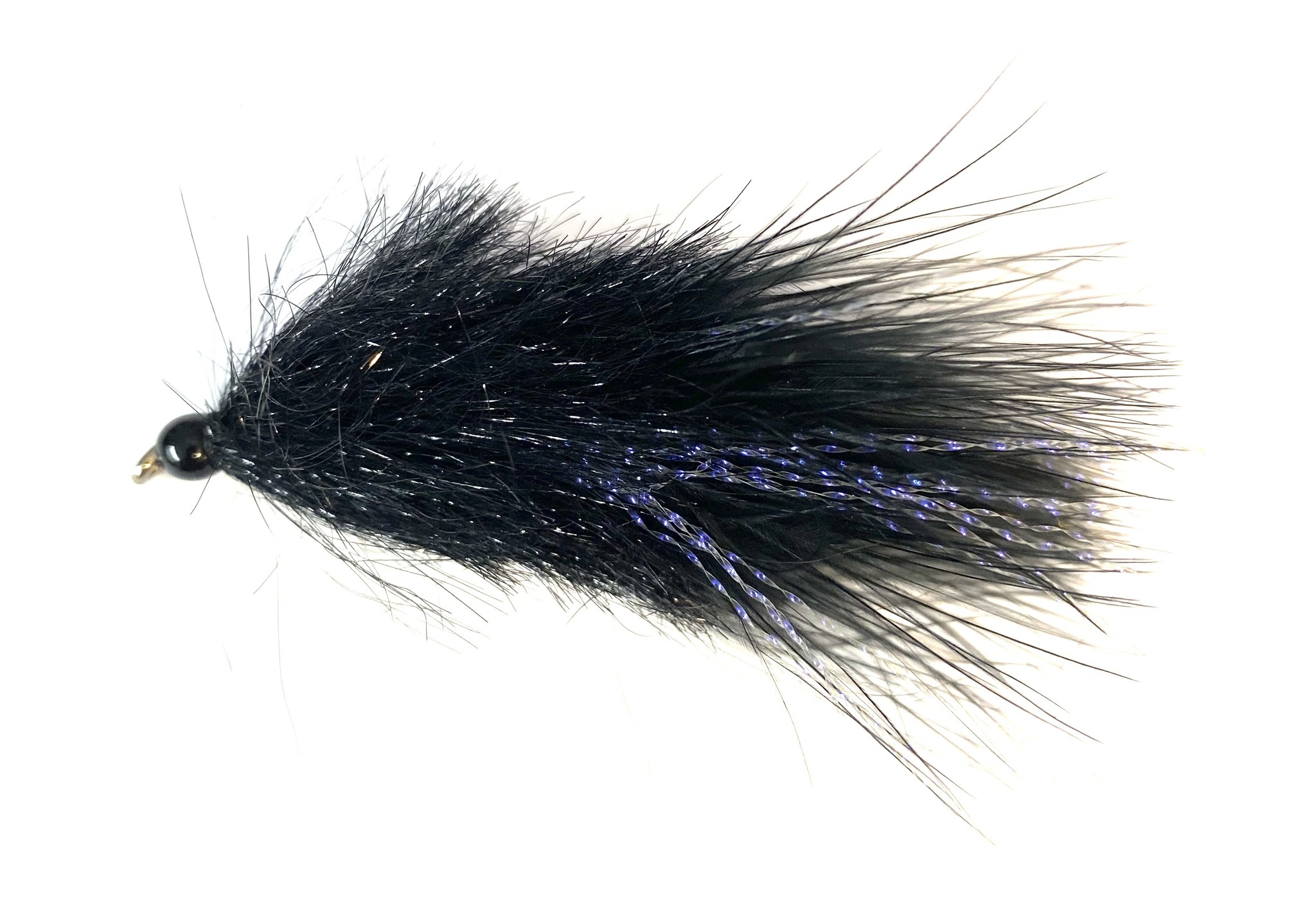 Montana Fly Company Coffey's Sparkle Minnow Black Light