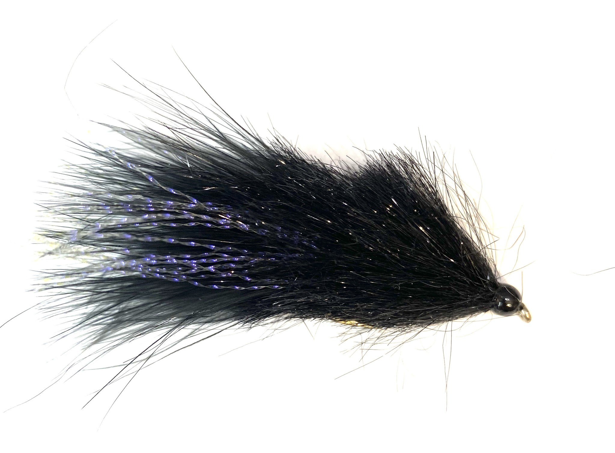 Montana Fly Company Coffey's Sparkle Minnow Black Light