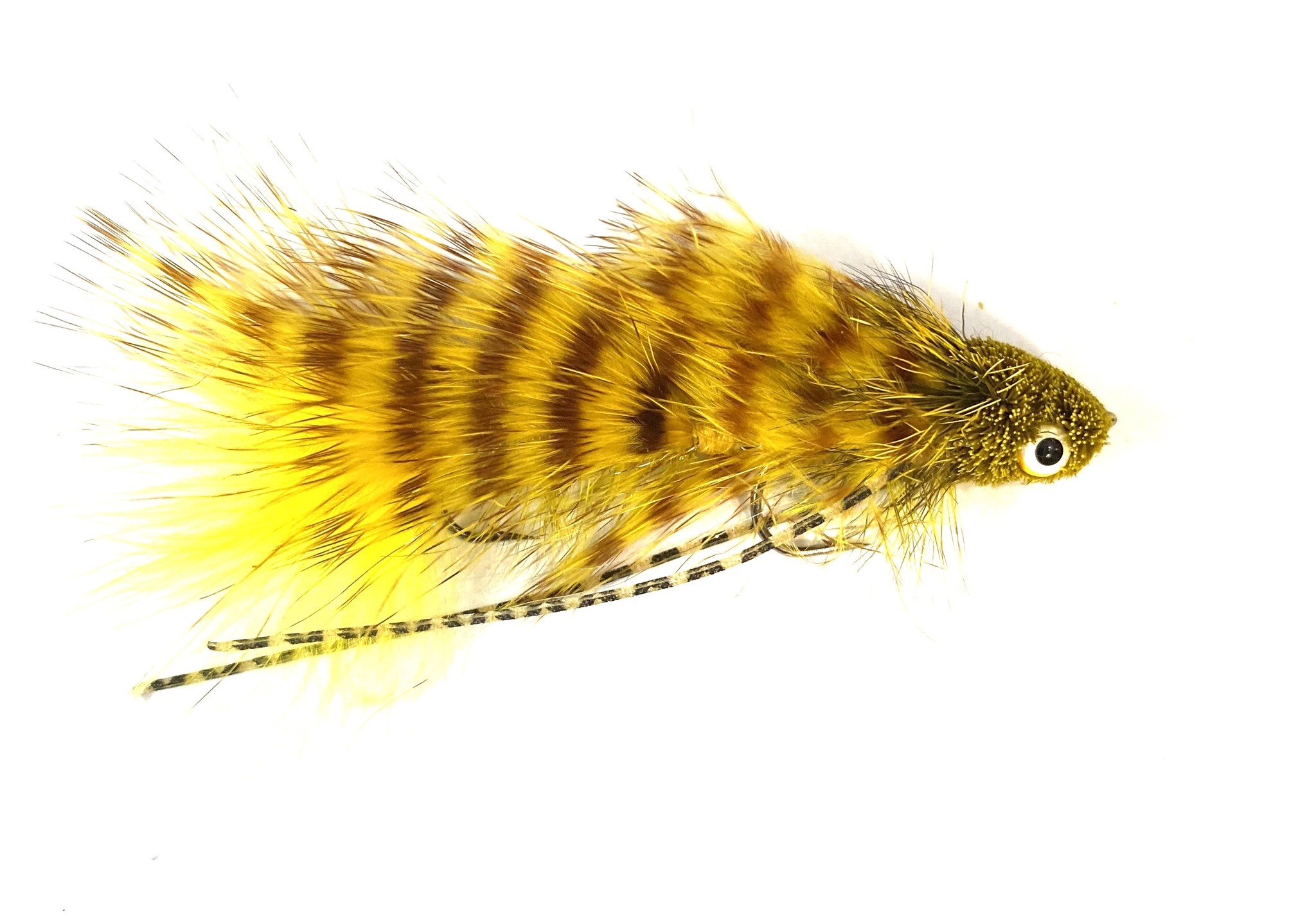 Montana Fly Company Galloup's Mini Dungeon Yellow