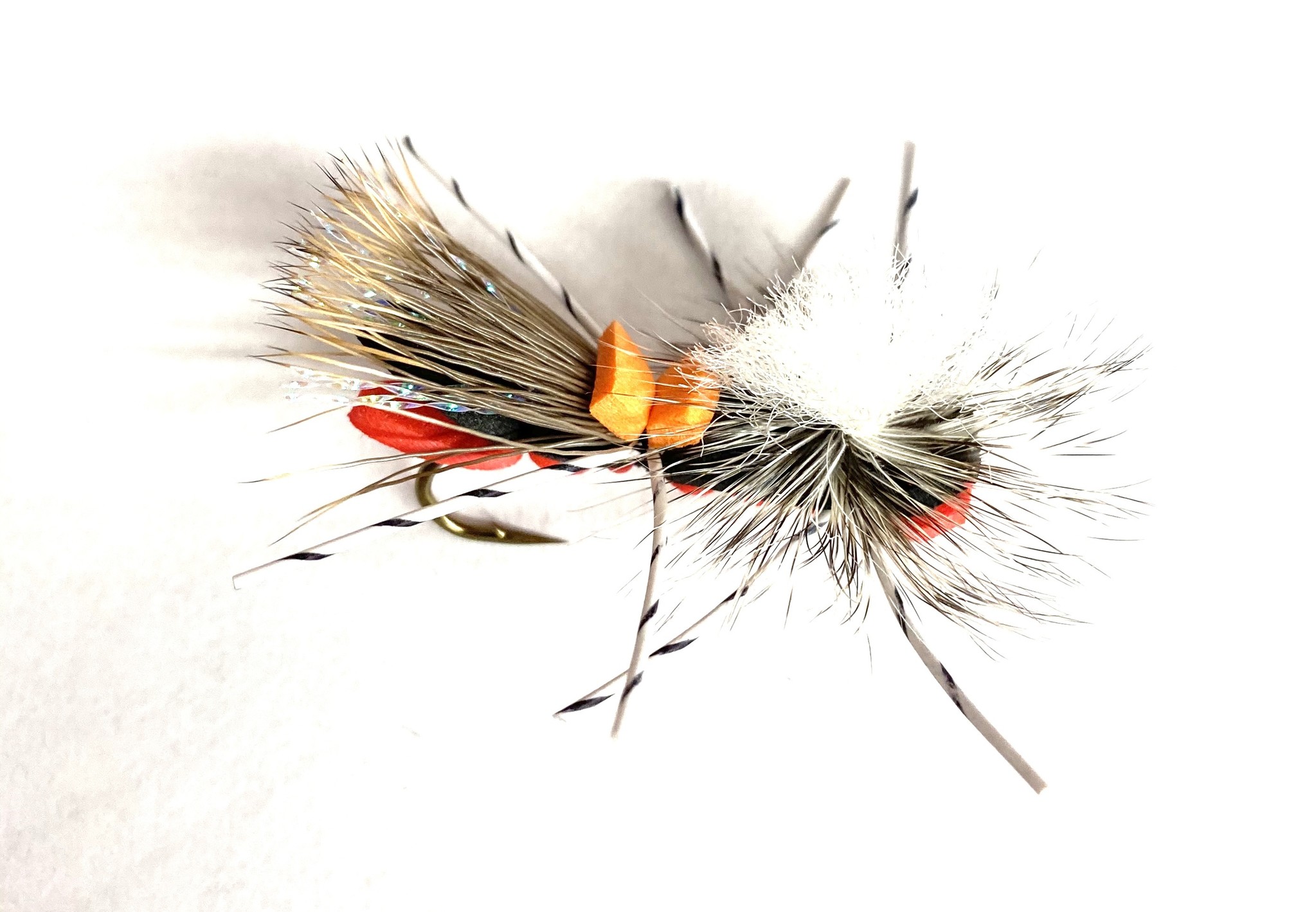 Solitude Fly Company Fuzzy Wuzzy Red