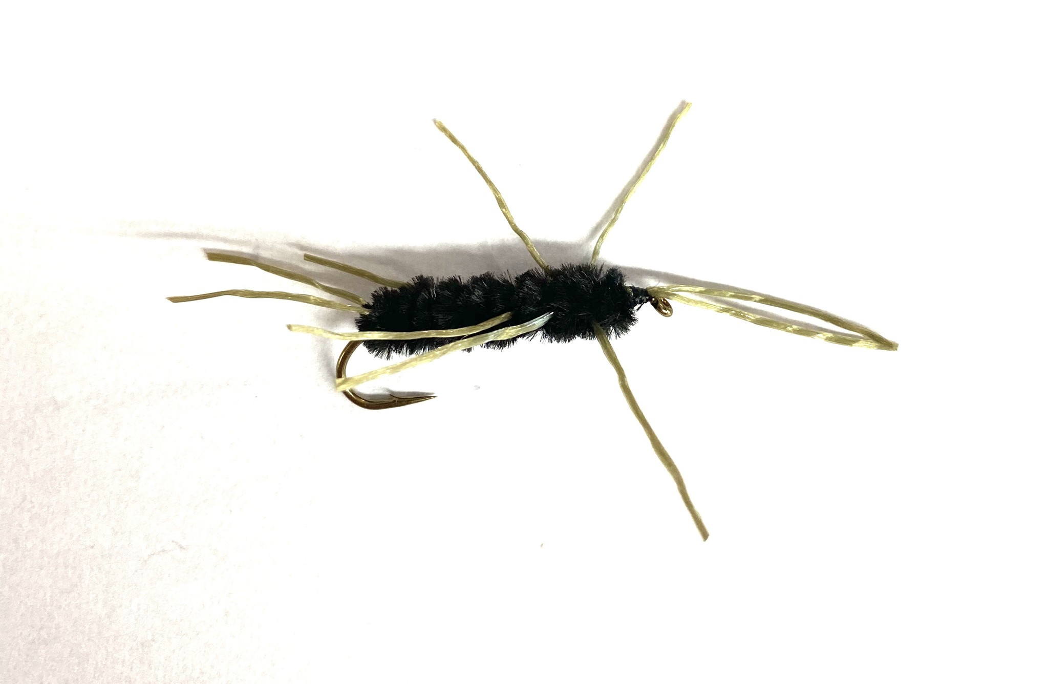 Solitude Fly Company Pat's Rubberleg Black