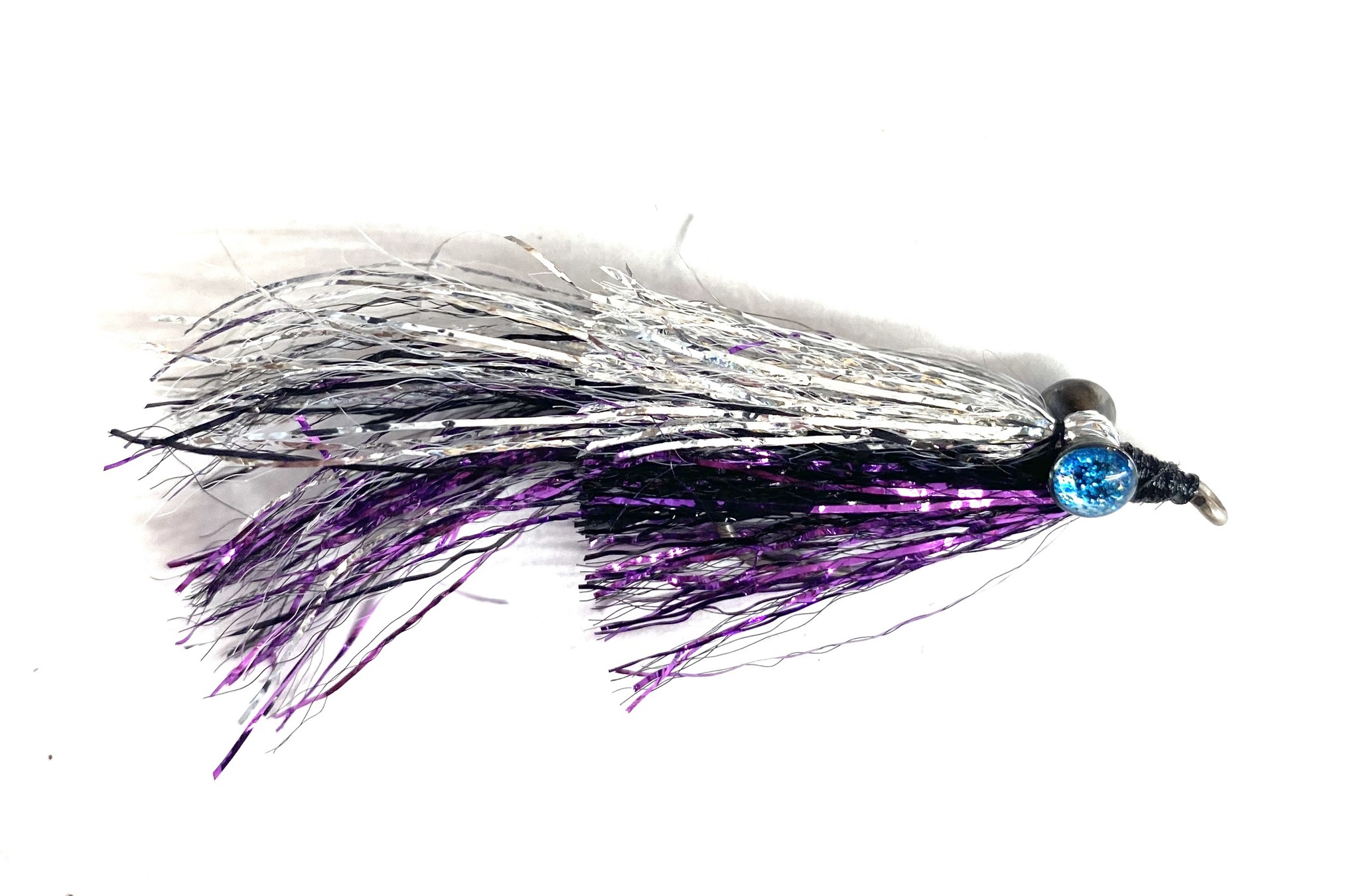 Montana Fly Company Kraft's Kreelex Black/ Silver/ Purple