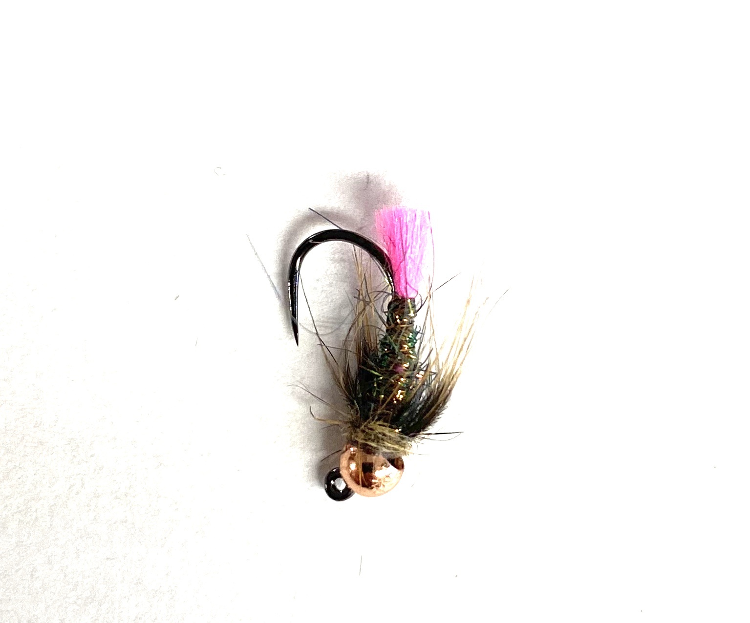 Tungsten Head Pink Tag Jig