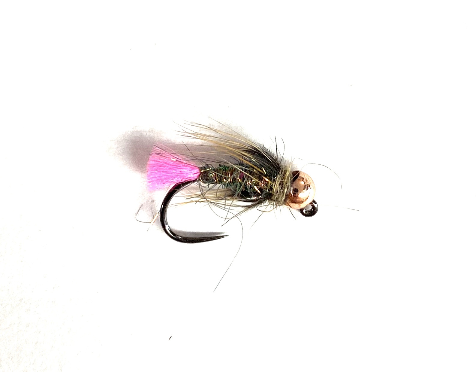 Tungsten Head Pink Tag Jig