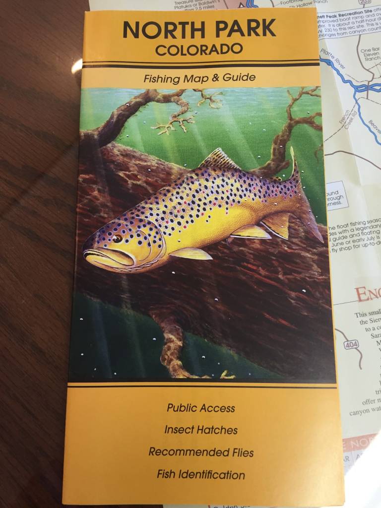 North Park Fishing Map