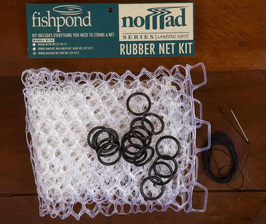 Fishpond Nomad Replacement Rubber Net - Small Clear
