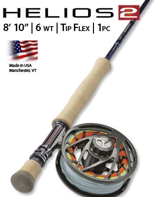 Orvis Helios 2 10' #7 tip flex fly rod