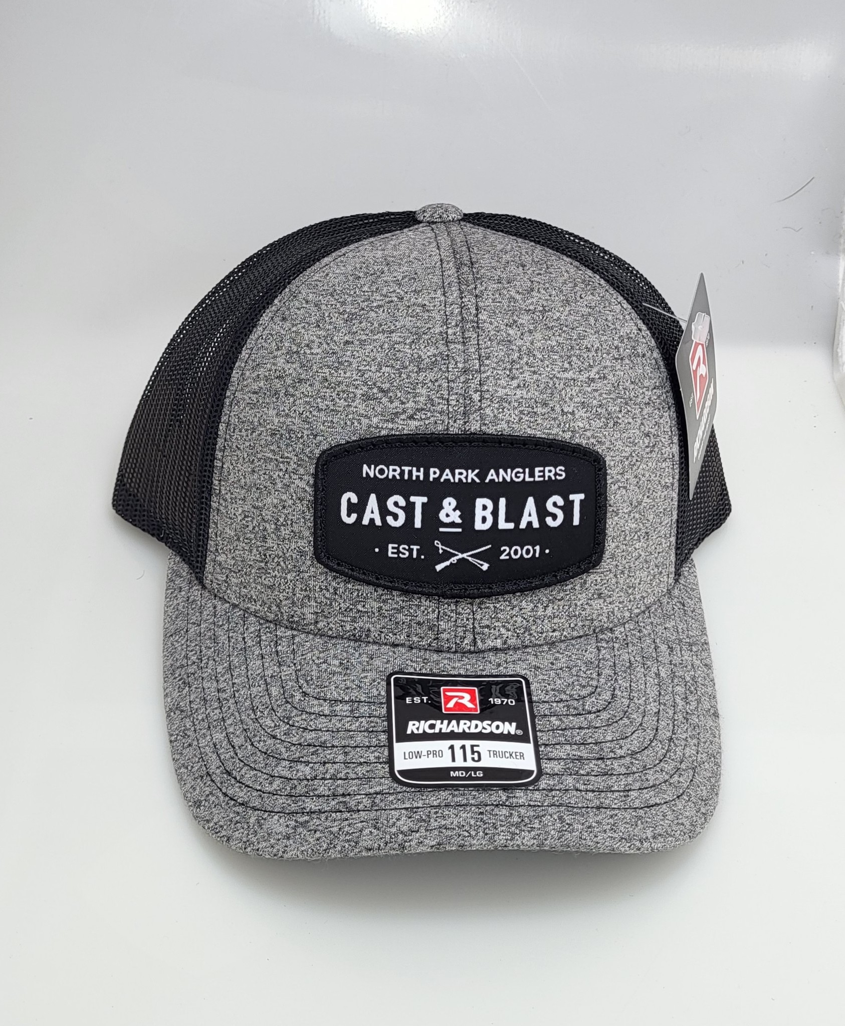 Richardson NPA Hats With Cast and Blast logo