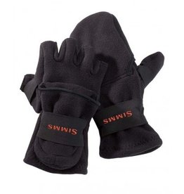 Simms Fishing Freestone Foldover Mitt Black