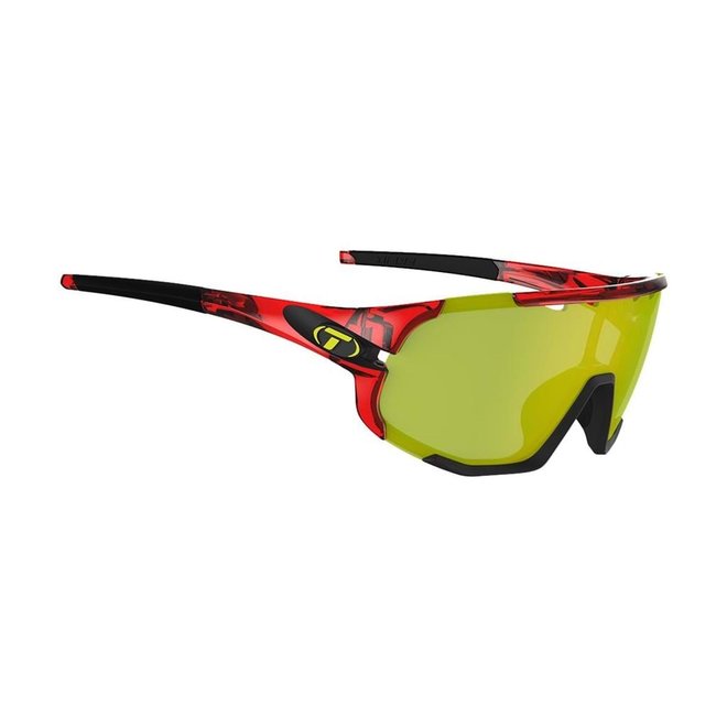 Sledge, Crystal Red Clarion Yellow/AC Red/Clear Sunglasses