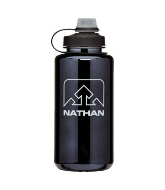 Nathan BigShot 1 Liter Bottle Black/White Splatter