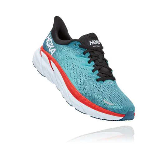 Hoka Hoka Clifton 8 Mens Real Teal/Aquarelle