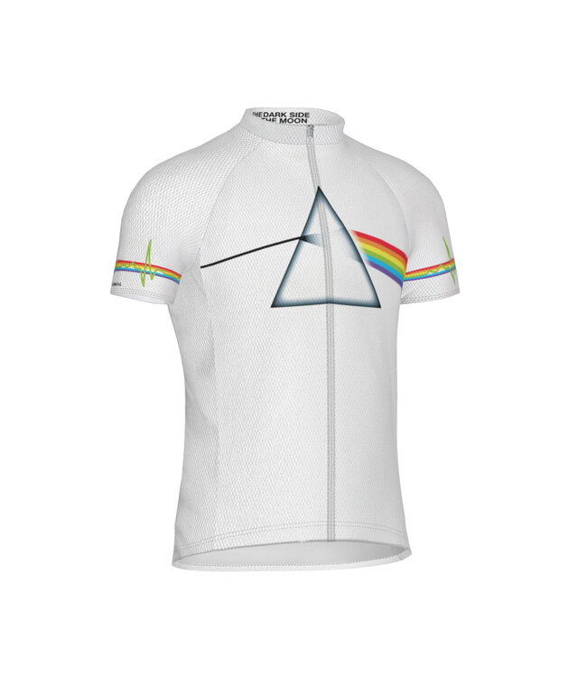 Primal Pink Floyd White Dark Side of the Moon Jersey