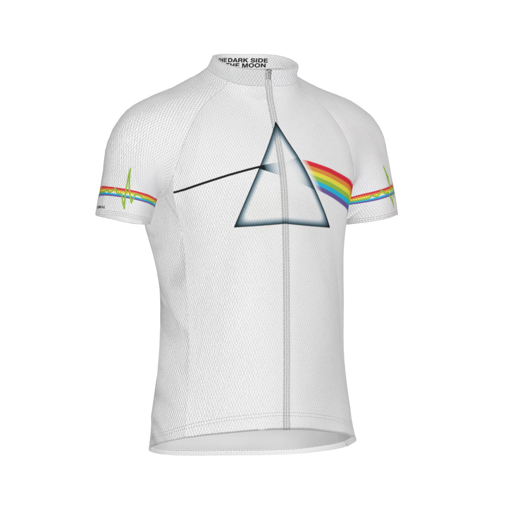 Primal Pink Floyd White Dark Side of the Moon Jersey