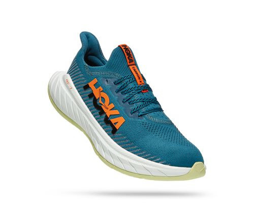 Hoka Hoka Carbon X 3 Mens Blue Coral / Black