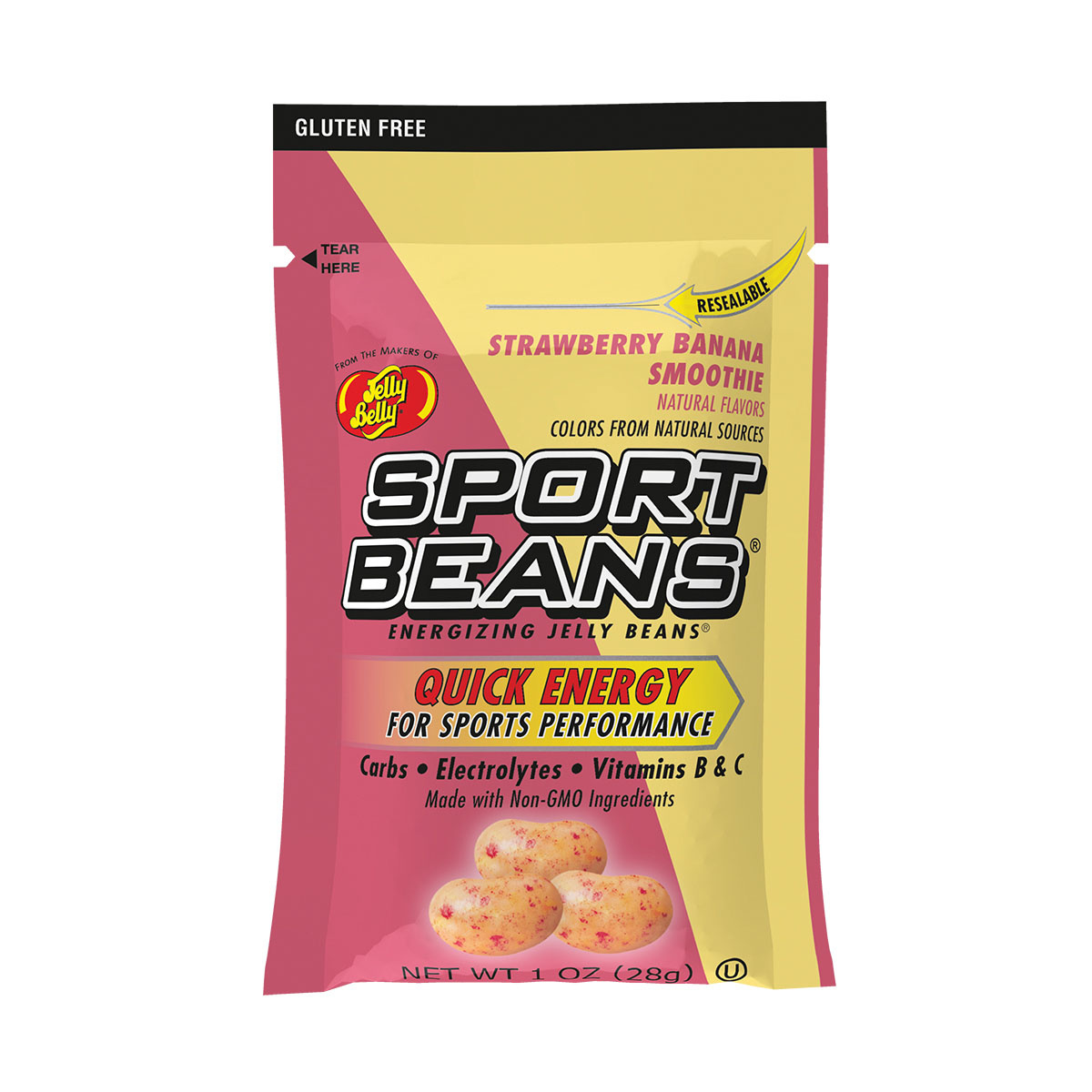Jelly Belly Sport Beans: Strawberry Banana