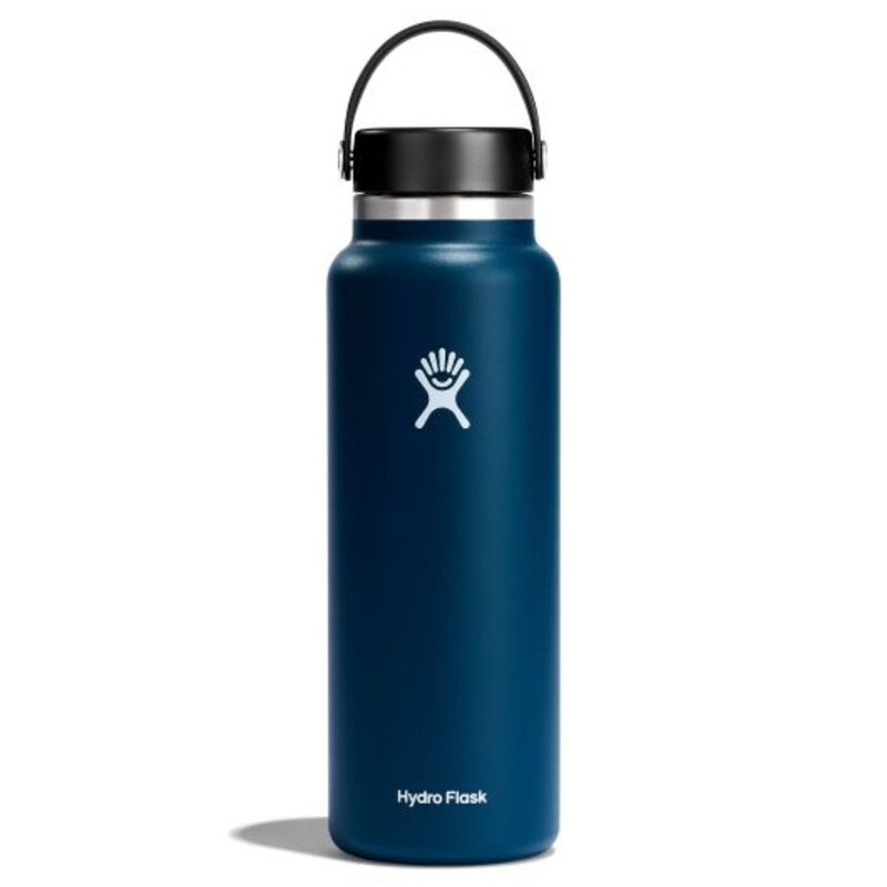 Aqwzh 40 oz Green Stainless Steel Water Bottle with Wide Mouth, Straw, and Lid, Size: 3.9 inch x 3.9 inch x 11 inch