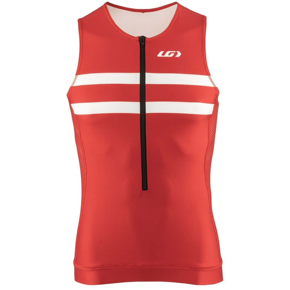 Louis Garneau Women's Sprint Tri Jersey Dark Pink - Small