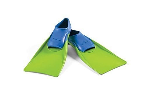 Finis Floating Fins Blue/Lime Green Jr 8-11