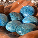 Blue Apatite Palm Stone (1-2") Madagascar