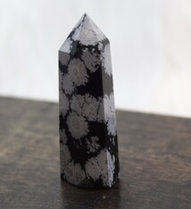 Snowflake Obsidian 60-65mm Point