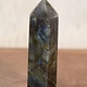 Labradorite Polished Hexagonal Point  3.5-4"