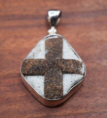 TWS Staurolite 30mm Pendant