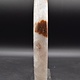 Quartz + Agate 2.96kg Polished Flame w/ Druzy on Black Base