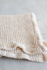 Auntie Oti Waffle-Knit Hand Towel