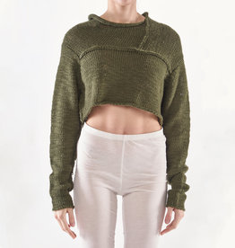Rundholz Black Label Cropped Pullover Sweater