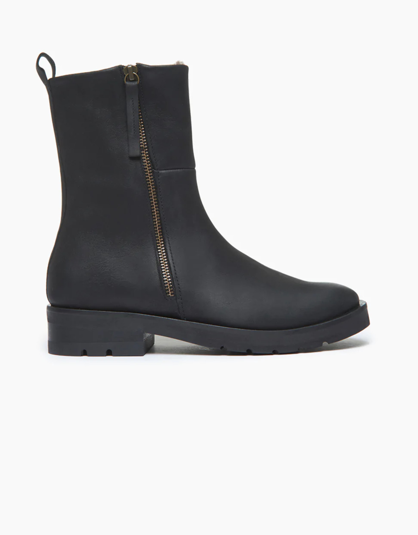Coclico Black Shearling-lined Durum Boots