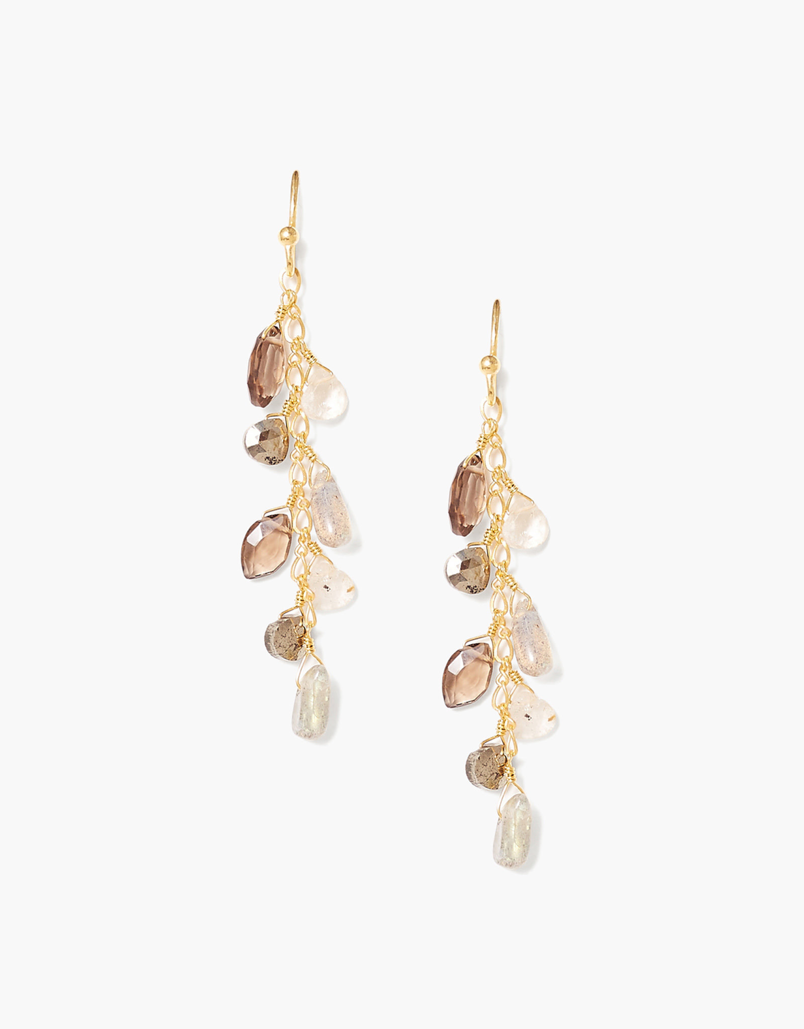 Chan Luu Long Multi Drop Labra. Mix Earrings 5455