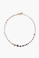 Chan Luu Iolite Mix Daphne Beaded Necklace (14779)