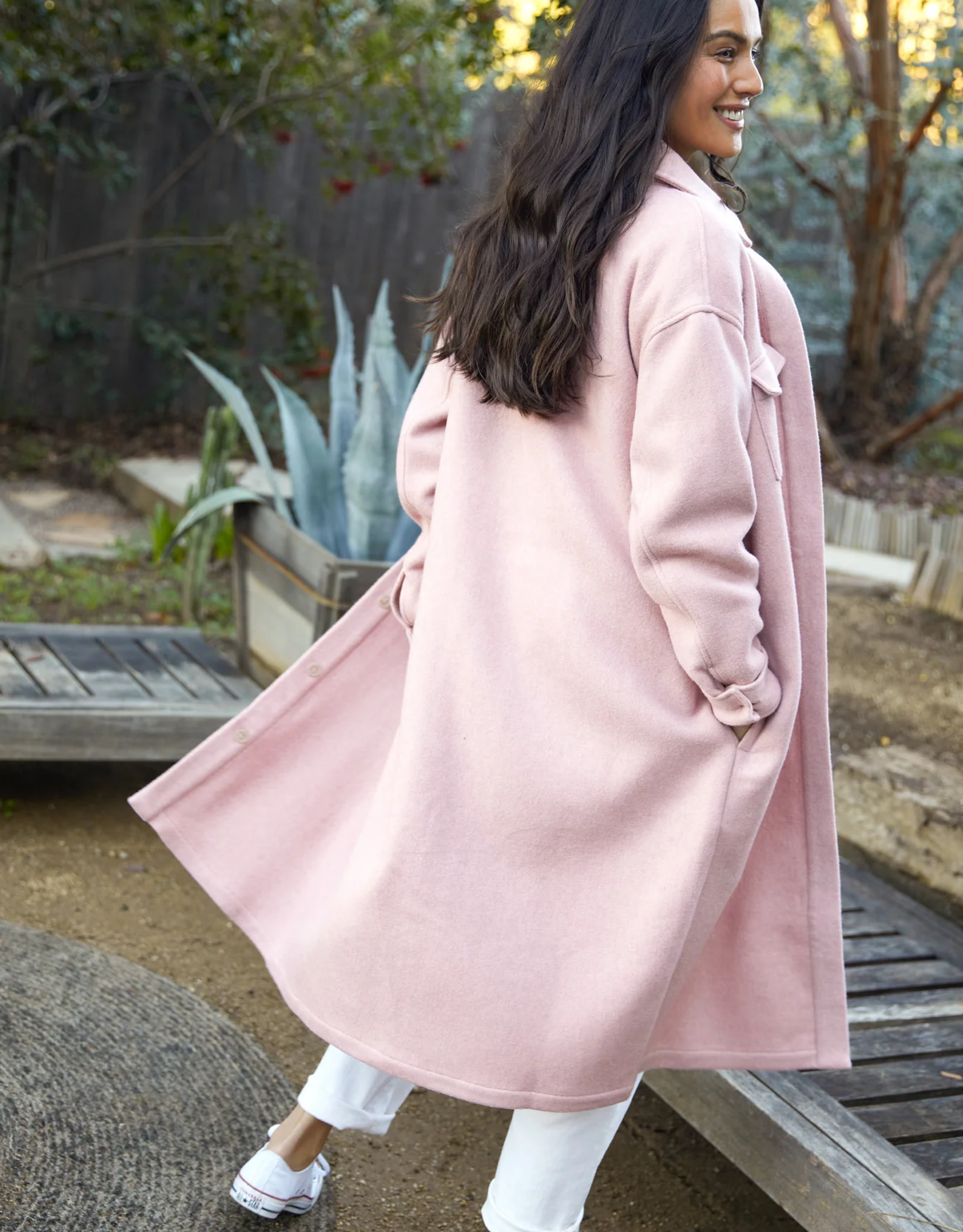 Outerknown Lennon Jacket in Mineral Pink - Eleven the Shop