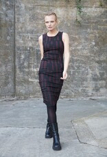 Porto Spindle Dress in Plum Totem