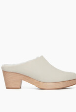 Coclico Coclico Griege Nubuck & Blanco Shearling Kera Clogs