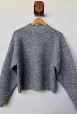 Le Bon Shoppe Elise Sweater in Heather Grey