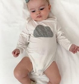 Long sleeve Bamboo Embroidery Onesie