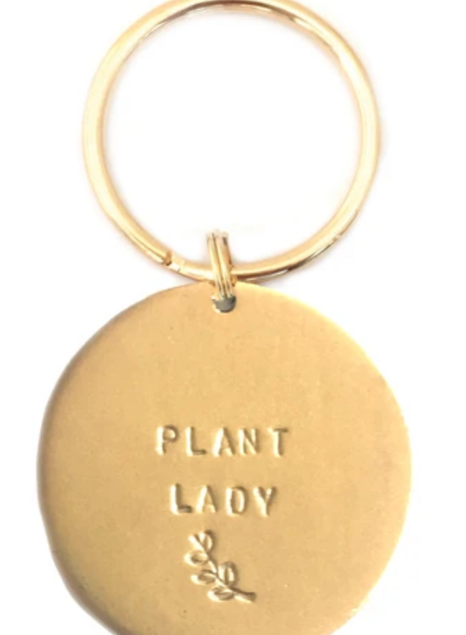 Key Ring Plant Lady