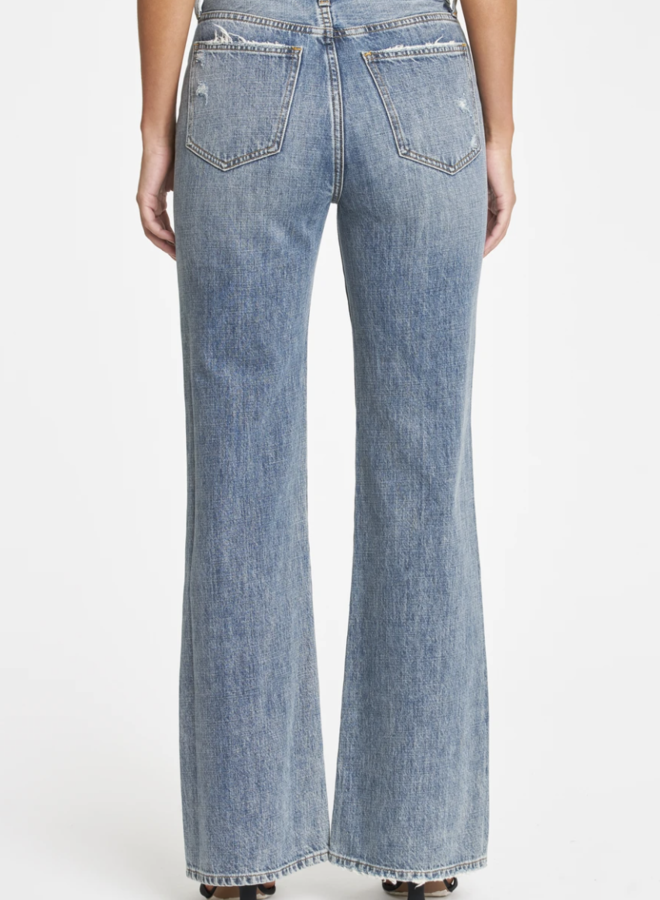 Stevie High Rise Relaxed Flare Jean Pulse