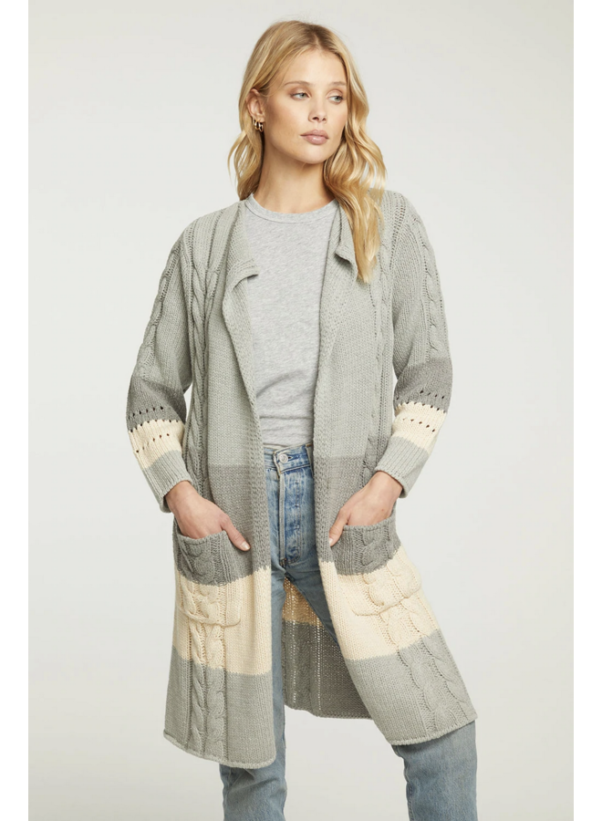 Sunset Open Front Cardigan
