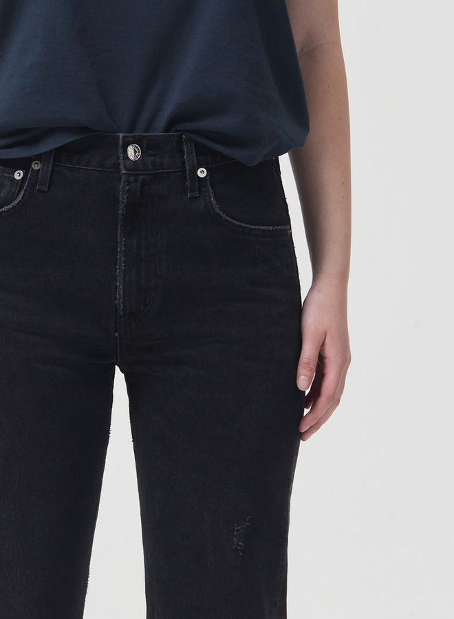 Cherie High Rise Straight Jean Distortion