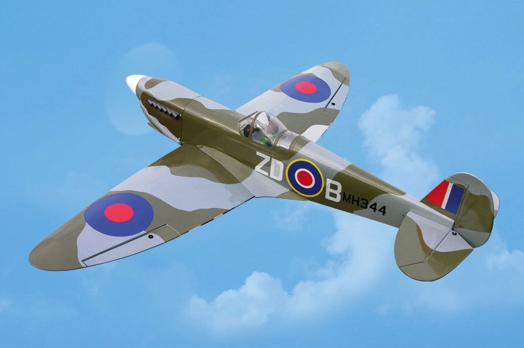 spitfire arf rc plane